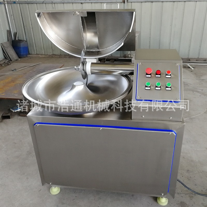 厂家现货供应不锈钢ZB40|80|125L斩拌机 商用肉馅鱼丸肉泥设备图5
