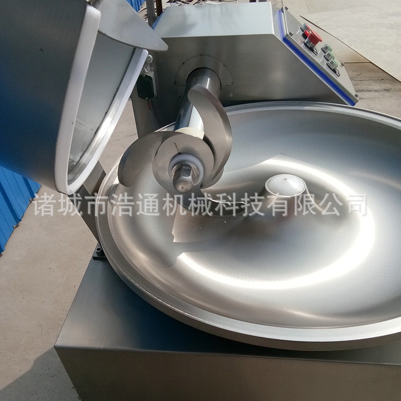 厂家现货供应不锈钢ZB40|80|125L斩拌机 商用肉馅鱼丸肉泥设备图2