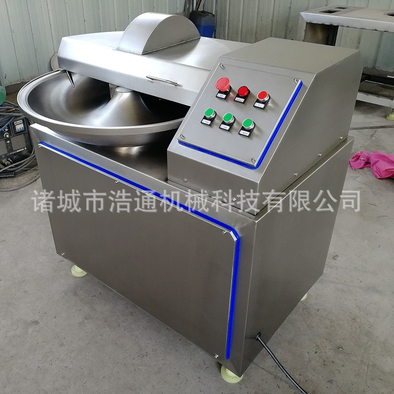 厂家现货供应不锈钢ZB40|80|125L斩拌机 商用肉馅鱼丸肉泥设备图3