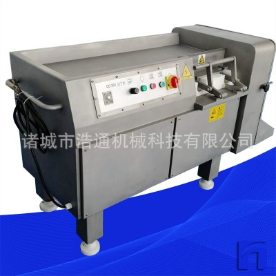 厂家现货供应QD350牛肉切丁设备 全不锈肉类切丁机 切肉丁机