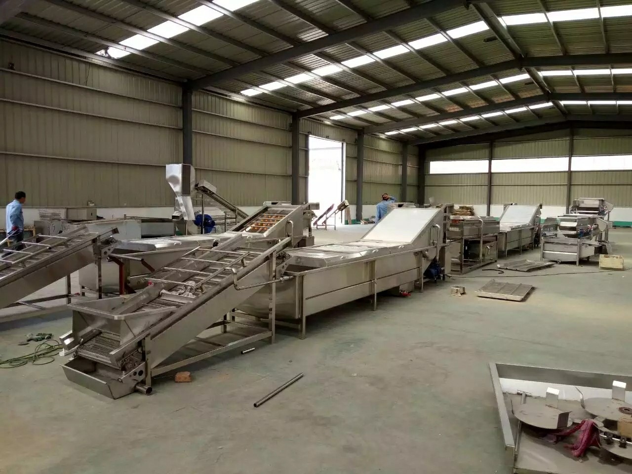 热销苹果加工生产线 苹果清洗打蜡分级包装线 山东旭菲图4