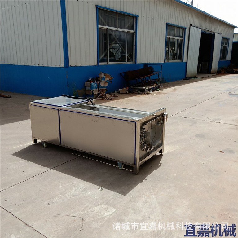 不锈钢毛刷清洗机商用毛棍土豆红薯去泥沙清洗设备生蚝清洗机器图2