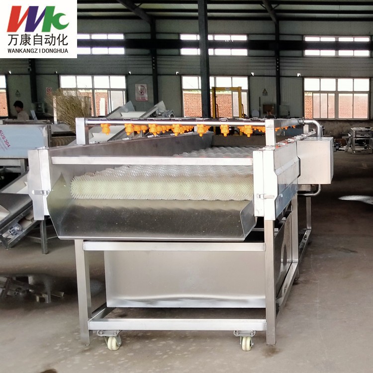 全自动玉米去须流水线真空玉米棒高压喷淋清洗设备玉米气泡清洗机图3