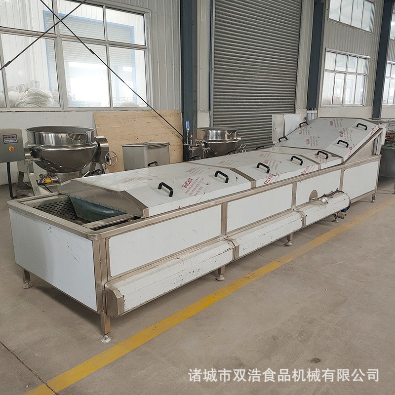 双浩机械热销全自动巴氏杀菌机流水线 罐头杀菌设备 酸奶灭菌设备图2