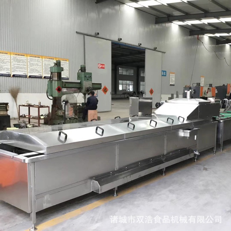 双浩机械热销全自动巴氏杀菌机流水线 罐头杀菌设备 酸奶灭菌设备图3