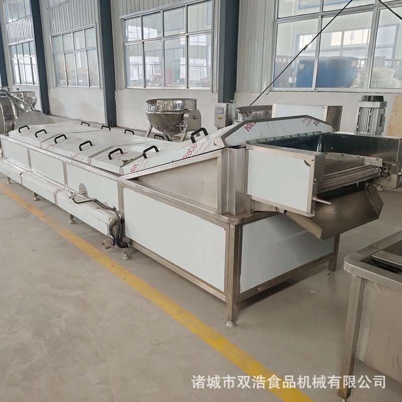 双浩机械热销全自动巴氏杀菌机流水线 罐头杀菌设备 酸奶灭菌设备图5