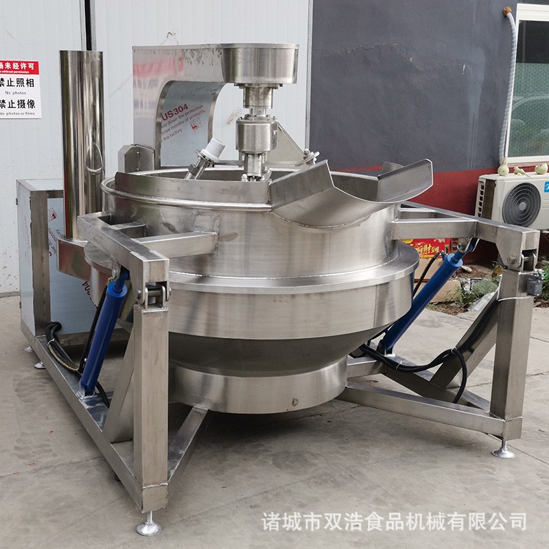 双浩机械多爪行星炒锅 全自动糖炒栗子炒锅 电加热大型辣椒酱炒锅图4