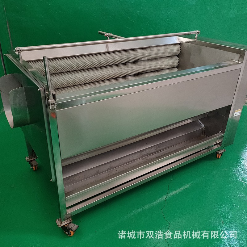 双浩现货供土豆去皮清洗机 全自动山药去皮机 荔浦芋头去皮清洗机图2