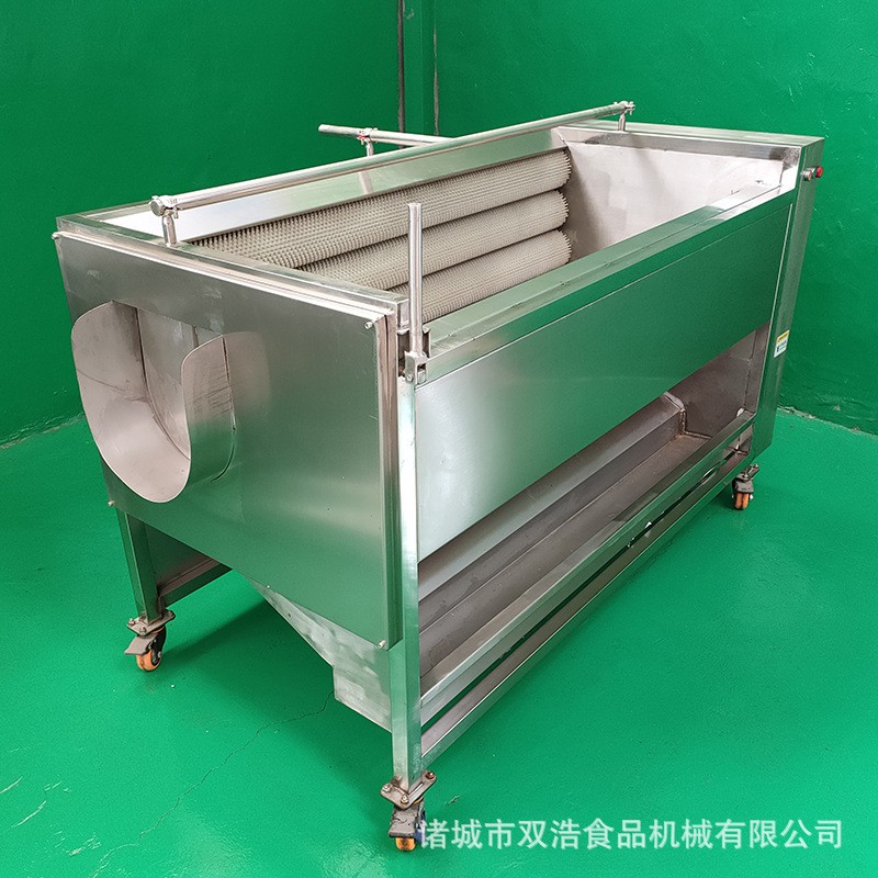双浩现货供土豆去皮清洗机 全自动山药去皮机 荔浦芋头去皮清洗机图5