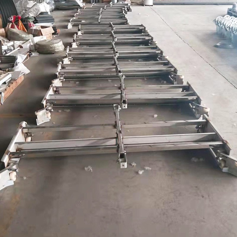 不锈钢一拖二刮粪机鸡场羊场猪舍自动化畜牧养殖不锈钢刮粪机图2