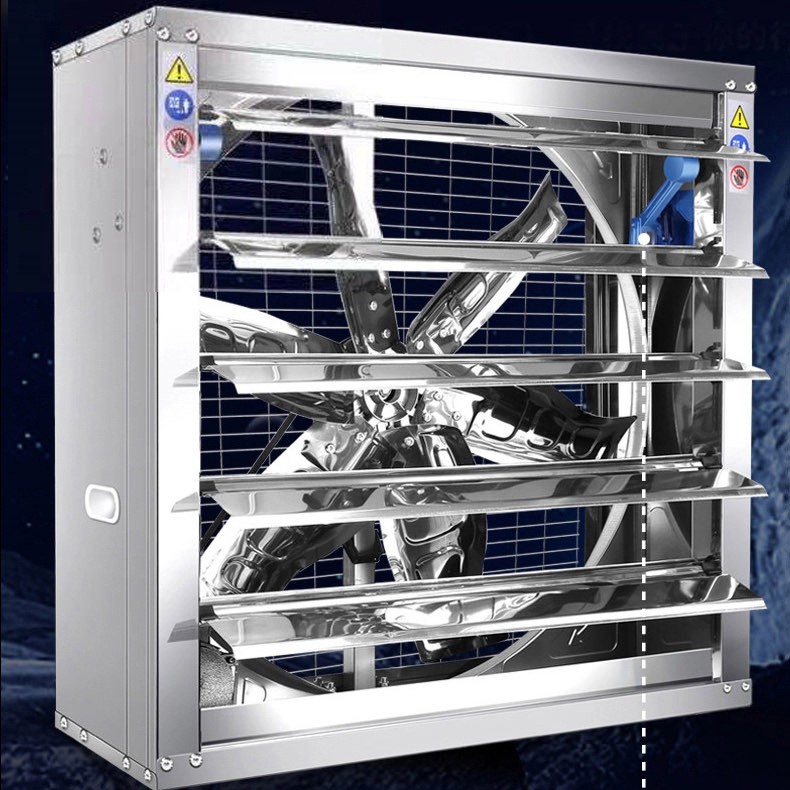 畜牧养殖负压风机重锤式大功率抽风机强力工业排风换气扇图3
