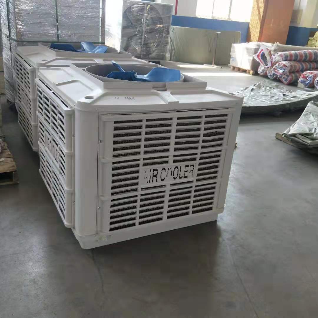 大水箱款工业冷风机 变频水冷风扇 养殖工厂用水冷空调 水风扇图2