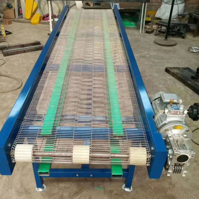 山东厂家现货直售乙型网带输送机 果蔬清洗烘干机 流水线输送设备图2