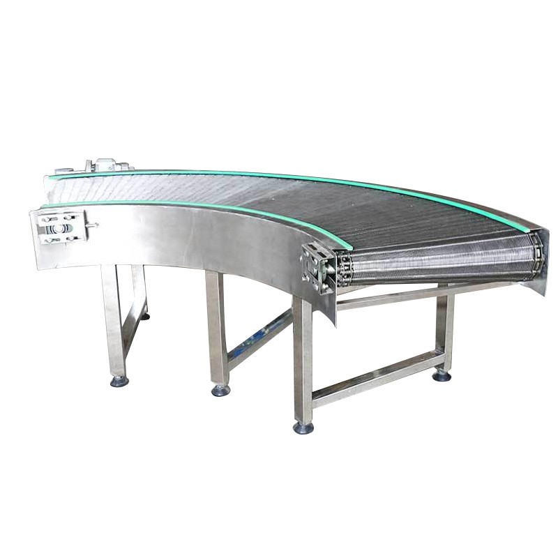 厂家直销链板转弯输送机 物流滚筒输送机槽钢直行输送设备图4