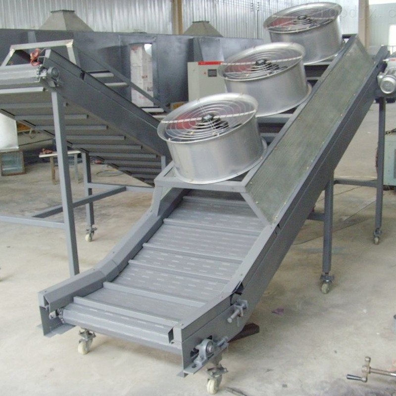 直售机床链板排屑机养殖自动送料链板式爬坡提升机小型升降输送机图5