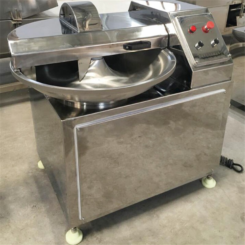 斩拌机肉类 全自动不锈钢高速斩拌机 香肠馅料变频斩拌机厂家图5