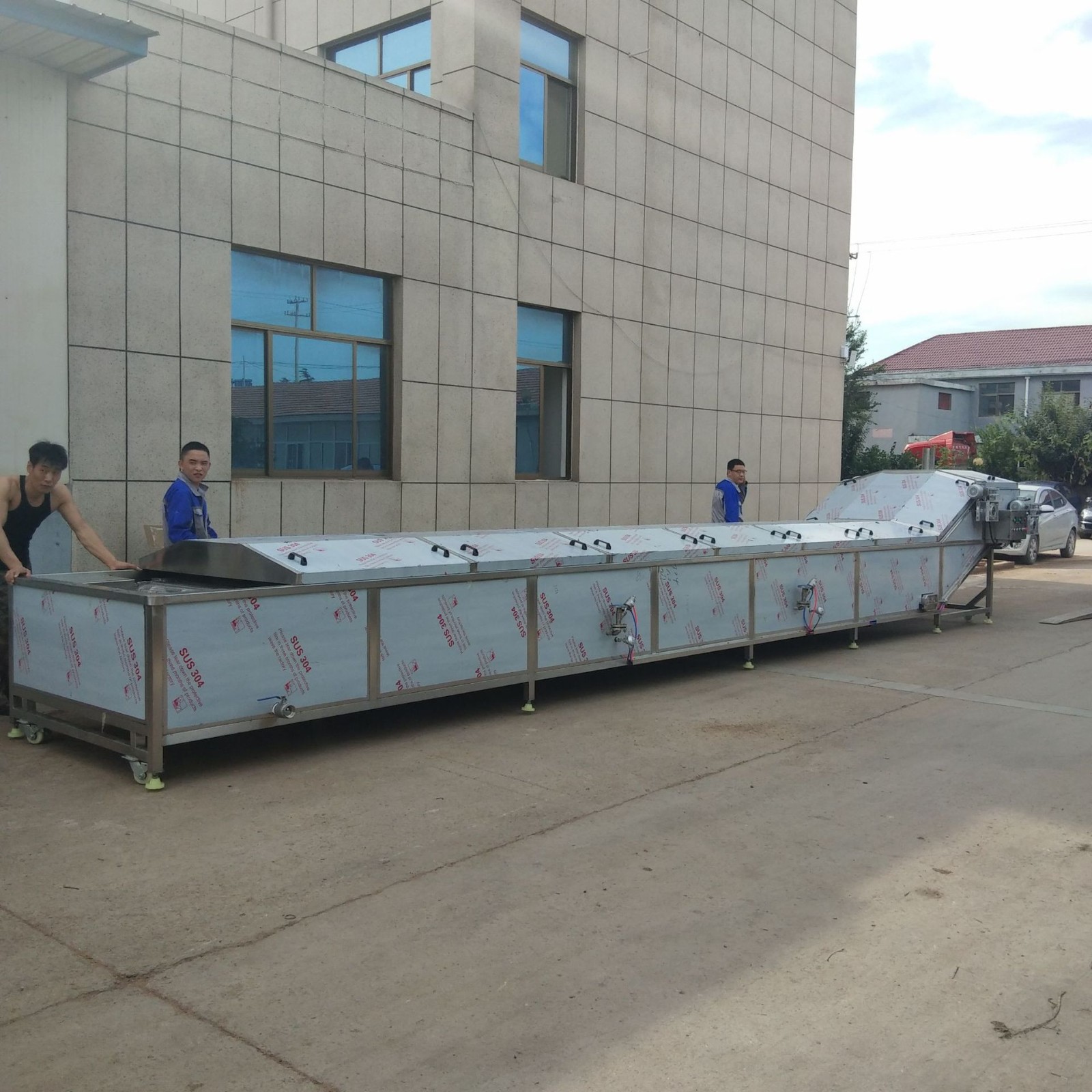 果汁罐头巴氏杀菌机 酸奶饮料杀菌流水线设备肉制品杀菌机生产线图2