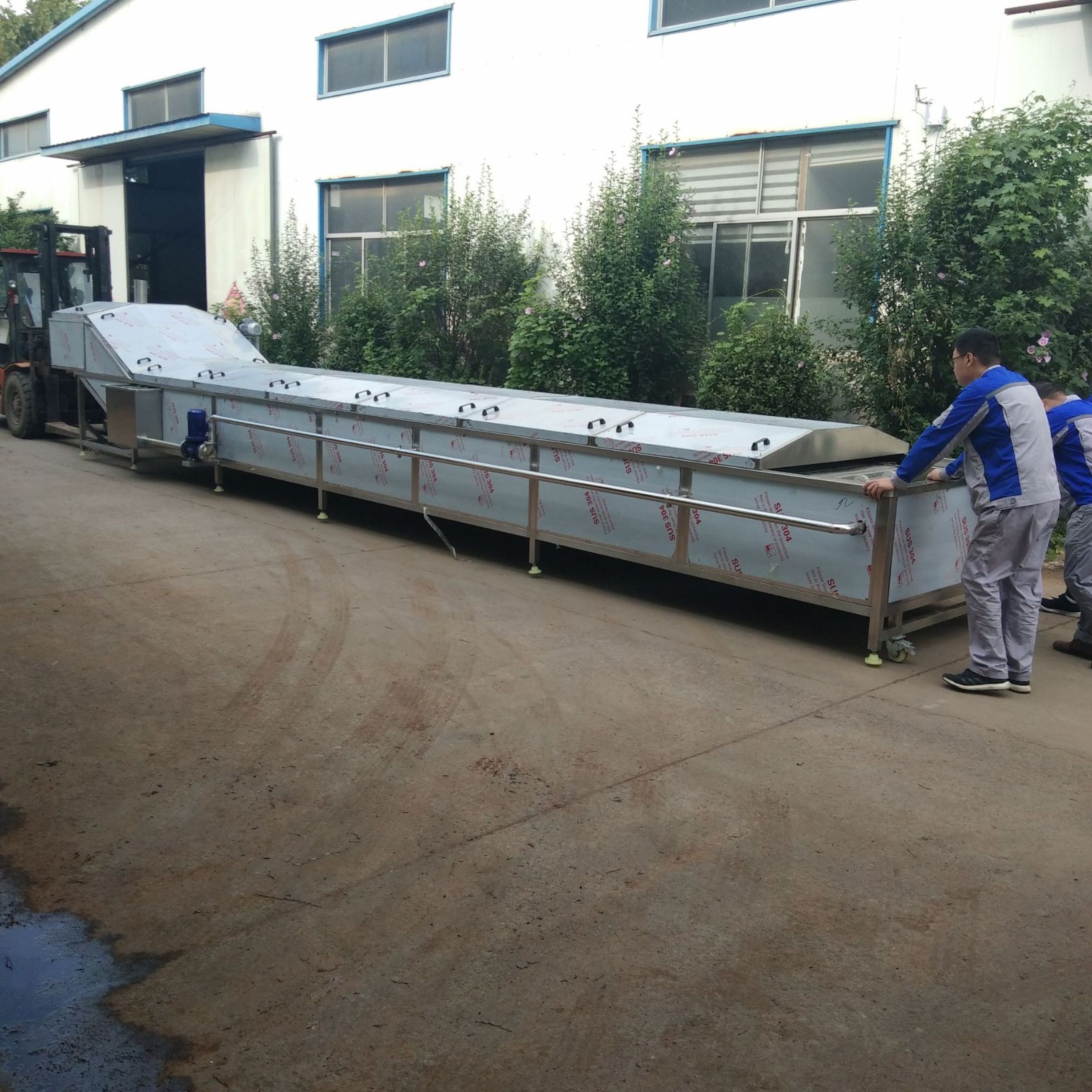 果汁罐头巴氏杀菌机 酸奶饮料杀菌流水线设备肉制品杀菌机生产线图4