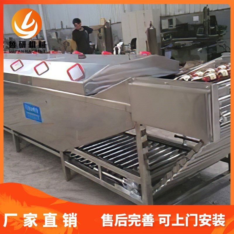 袋装酱菜杀菌设备软包装食品水浴式杀菌机巴氏杀菌流水线图3