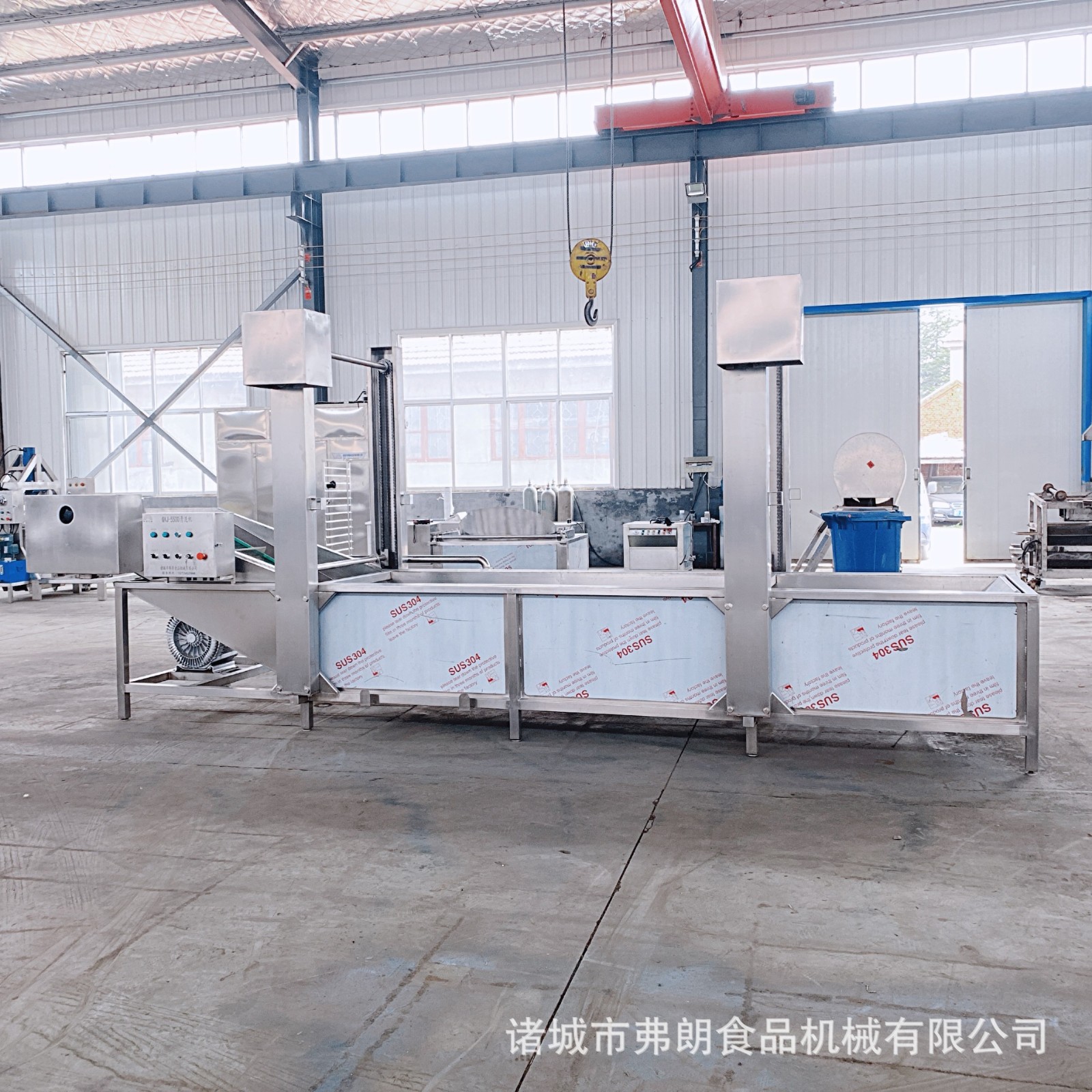 不锈钢果蔬清洗设备厂家 海鲜臭氧清洗机 气泡喷淋式蔬菜清洗机图5