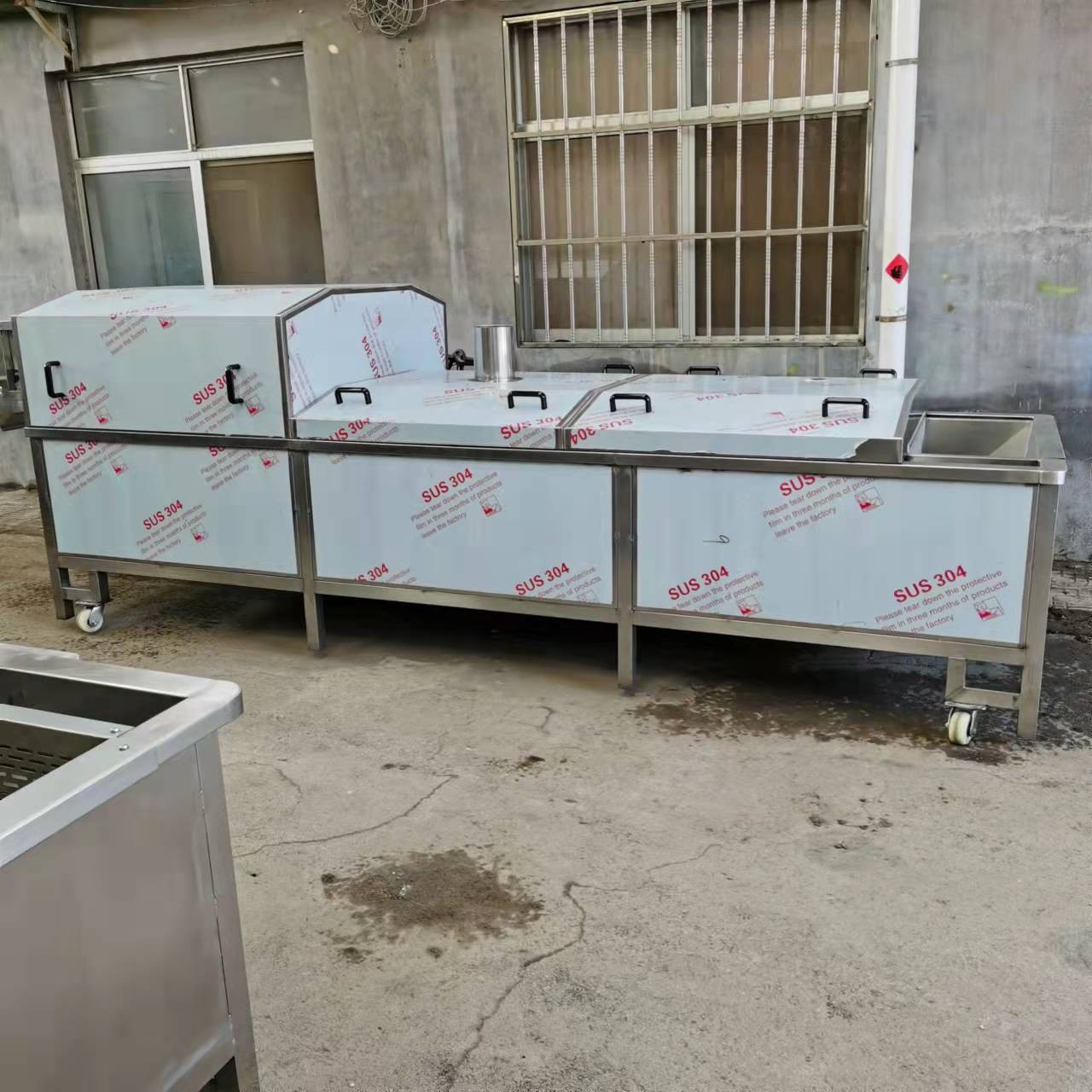 酱腌菜巴氏杀菌机软包装酱菜巴氏杀菌水浴式低温蒸汽加热巴氏杀菌图3