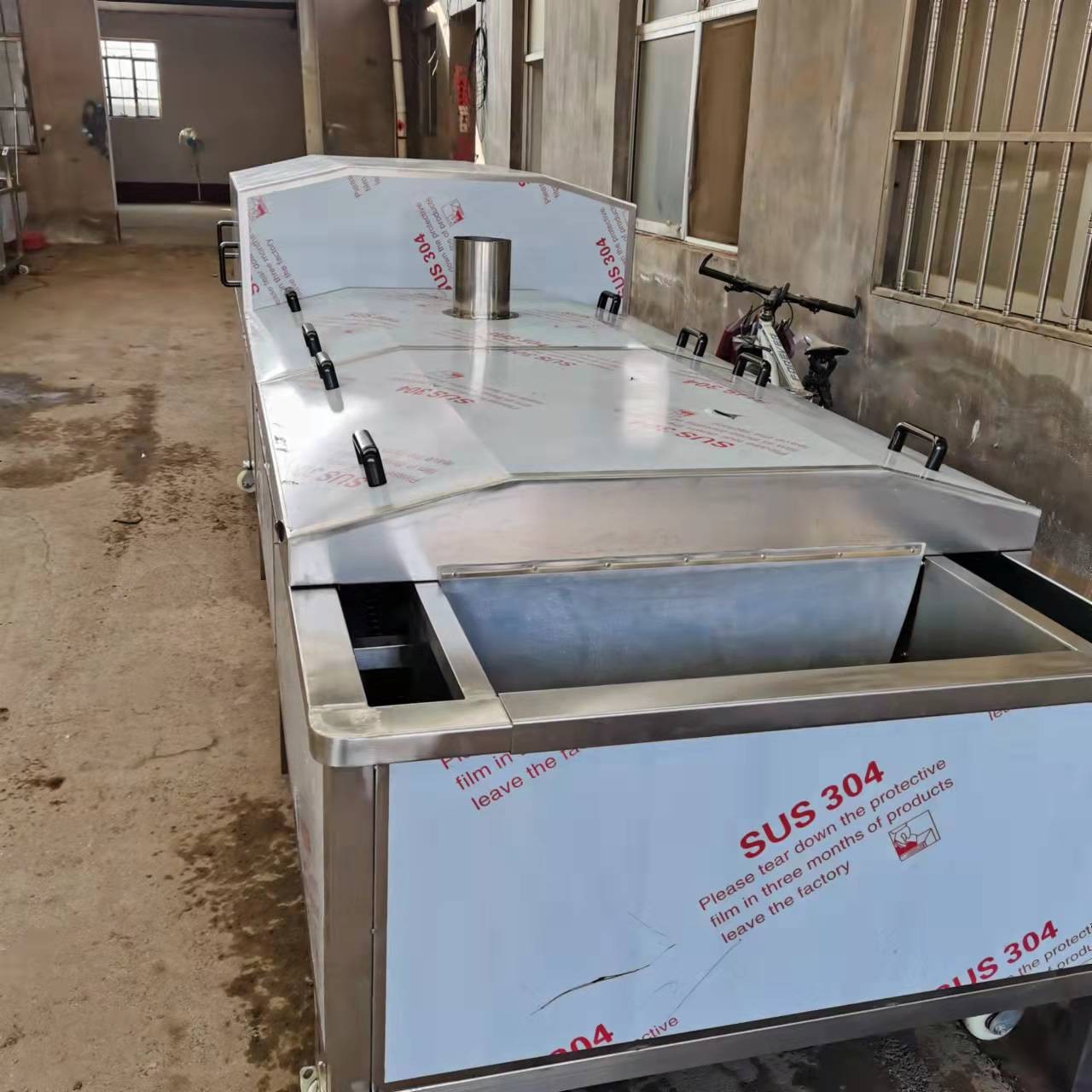 蒸汽加热低温式酱菜杀菌机瓶装辣椒酱软包装香菇酱巴氏杀菌设备图2