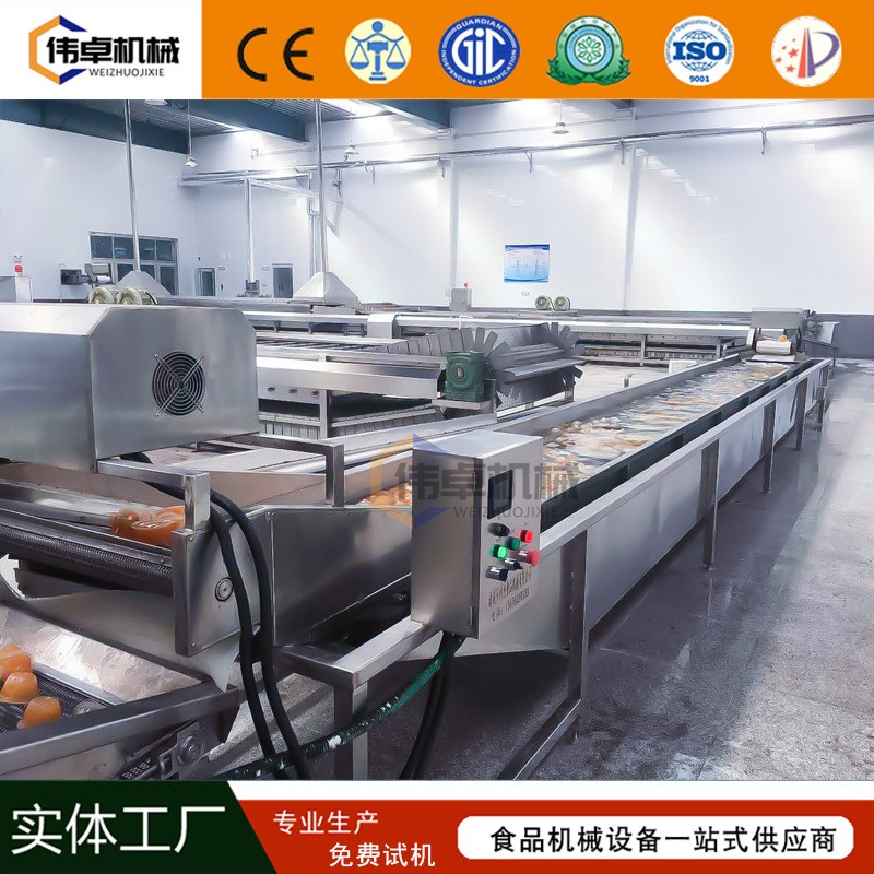 甜面酱巴氏杀菌机 酱菜酸菜巴氏杀菌流水线 隧道式巴氏杀菌设备图2