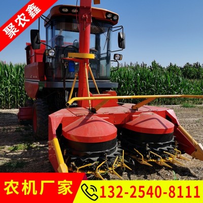 秸秆青储回收机 农用大圆盘青储收割机 加装割台青储机