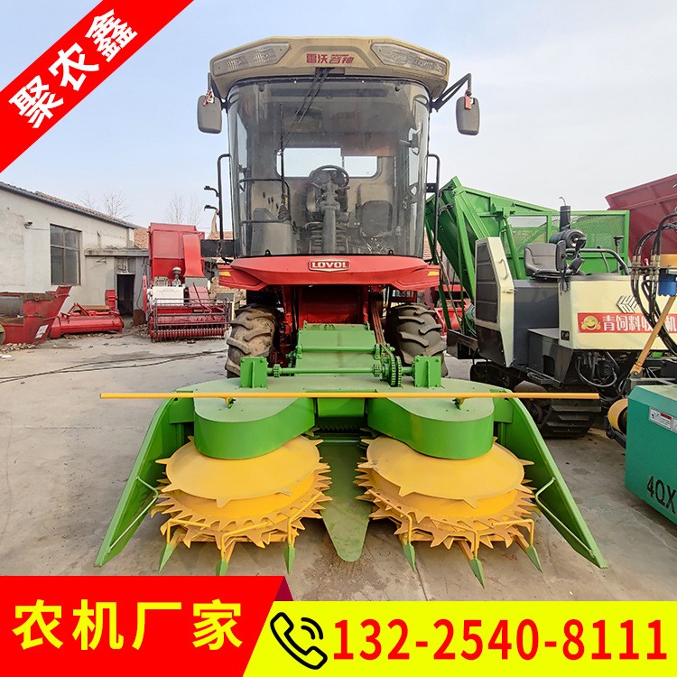 秸秆青储回收机 农用大圆盘青储收割机 加装割台青储机图3