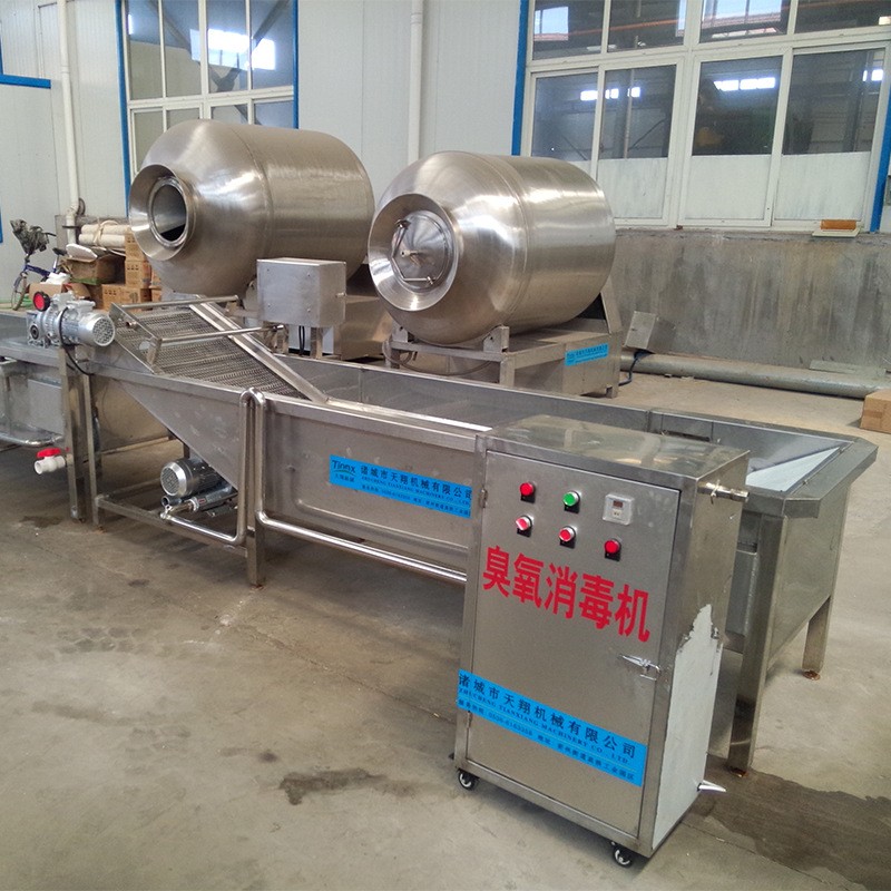 果蔬清洗机 洁净蔬菜水果清洗机 食堂餐厅全自动果蔬清洗机图3