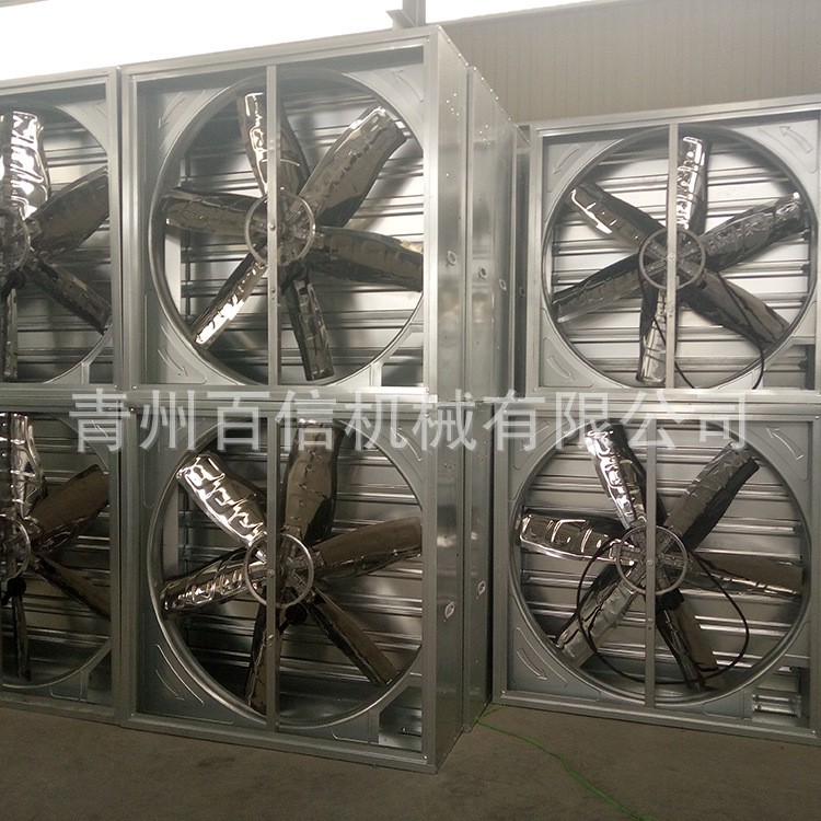 工业畜牧养殖负压风机重锤式 镀锌板排风机负压风机工业排风扇图2