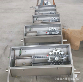 猪舍料线设备厂家批发 小型猪场育肥料线 全自动养猪场喂料线图2