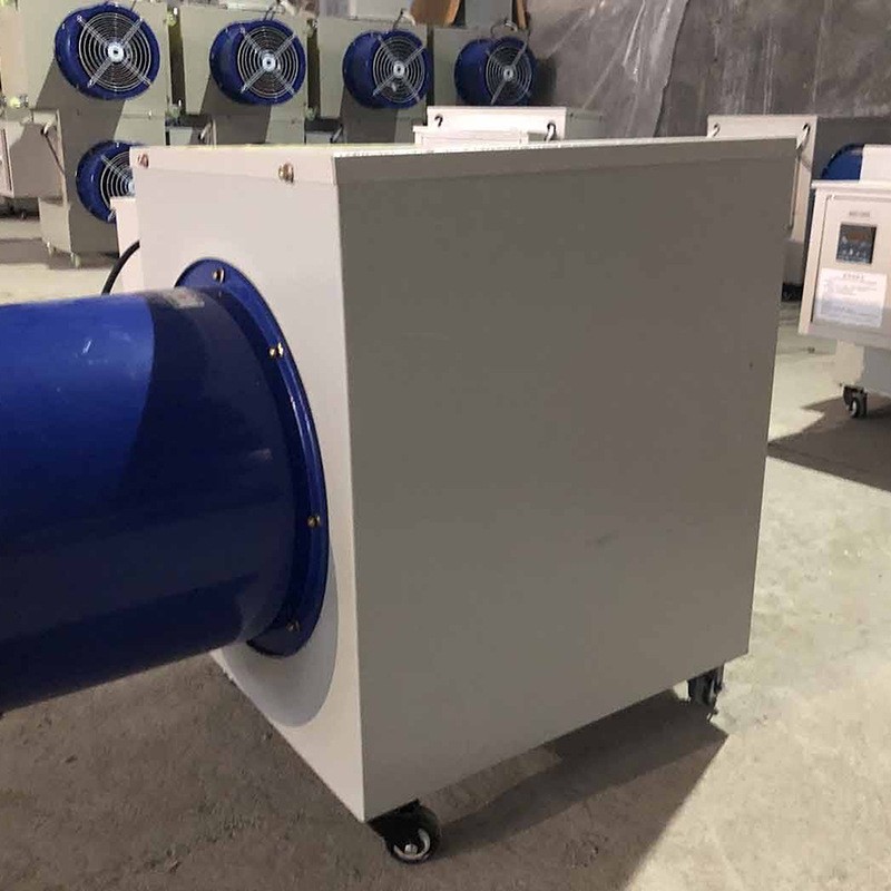 养殖育雏恒温暖风机空气能电暖风机热风炉大棚仓库车间快速升温图4