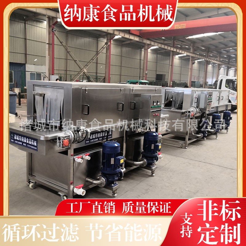 周转筐清洗机 自动化水果蔬菜塑料筐清洗机 商用鸡蛋筐洗筐机图2
