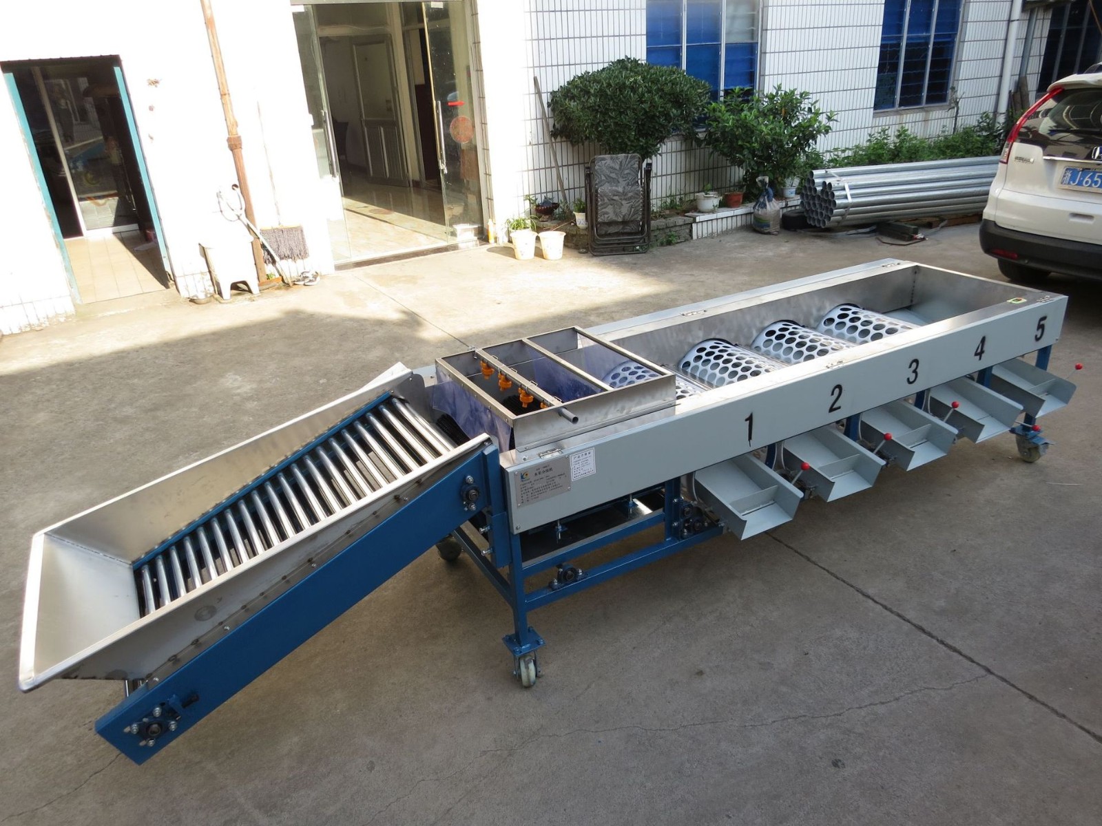 水果分级机 清洗分选机 使用方便一体机图4