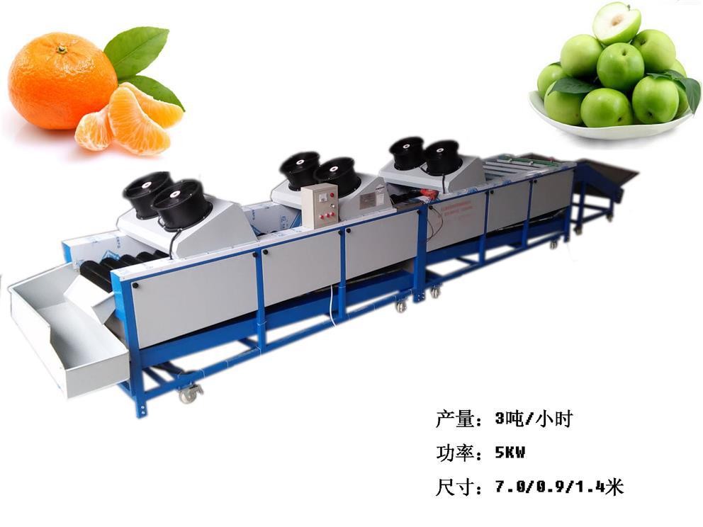 水果机 毛刷清洗机 脐橙马铃薯分级机 厂家直销 果蔬洗果设备