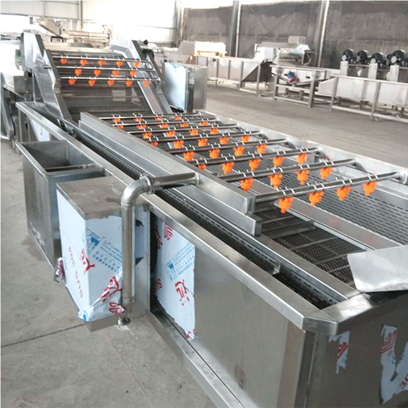 果蔬气泡清洗机全自动蔬菜高压喷淋清洗设备不锈钢水果药材清洗机图5