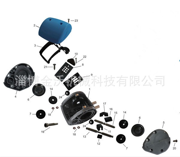 生产销售畜牧机械设备挤奶设备 L80气脉动器不锈钢两口图5