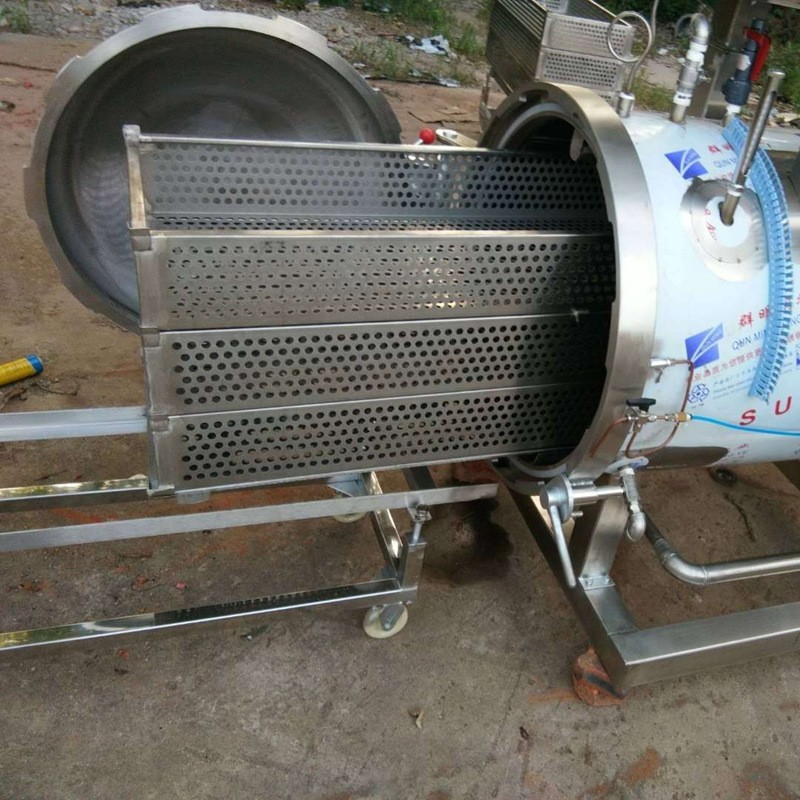 不锈钢杀菌锅 自动喷淋水浴式 罐头香肠肉制品高温灭菌食品杀菌釜图3