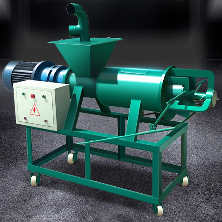 厂家供应粪便干湿分离设备 电动环保分离机 浩众挤干机多少钱图2