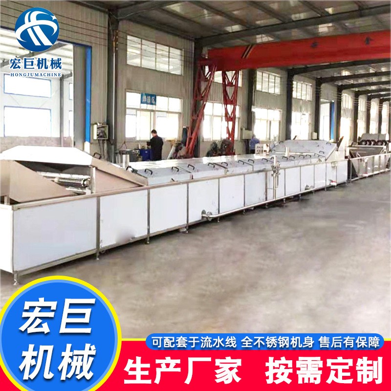 全自动袋装香椿芽海带丝巴氏杀菌机 水浴式果冻巴氏杀菌流水线图2