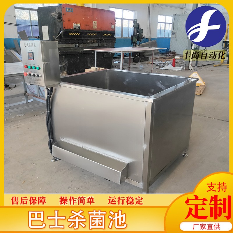 半自动杀菌槽 果汁饮料巴氏杀菌池设备 不锈钢罐头杀菌池设备图4