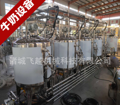 全套牛奶加工机械 牧场鲜牛奶杀菌机 牛奶羊奶发酵乳生产线图3
