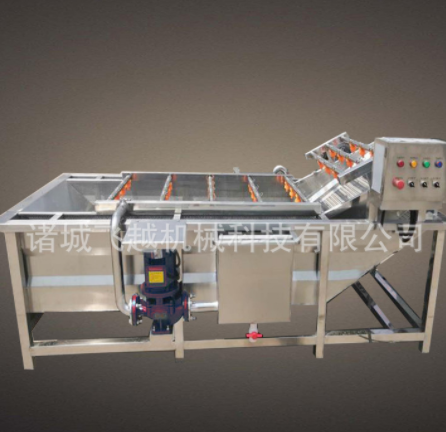 气浴式海鲜果蔬清洗设备 中药材气泡清洗机 海带翻浪式气泡清洗机图2