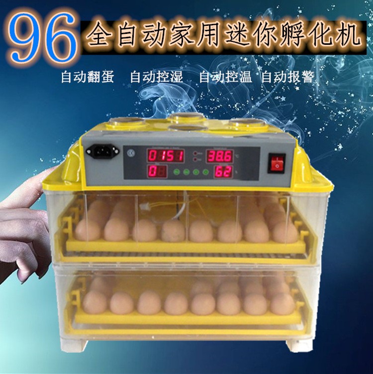 孵蛋器 家用迷你72枚出雏一体孵蛋全自动96微电脑智能 小型孵化机图2