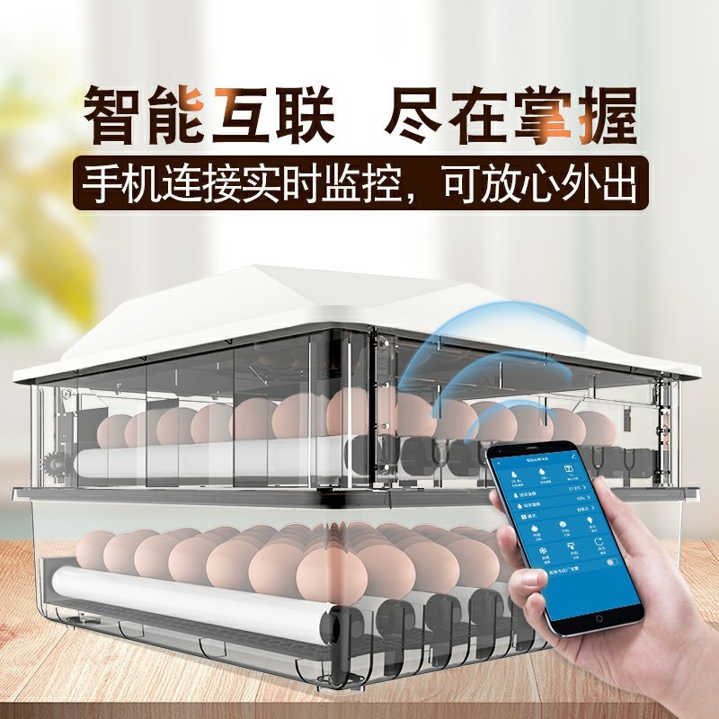 152枚家用小型孵化机鸡苗孵化箱全自动智能孵化器图2