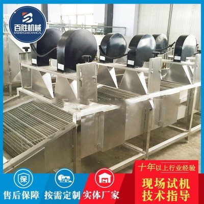 全自动软包装清洗风干线 包装袋沥水风干机 罐头清洗风干线