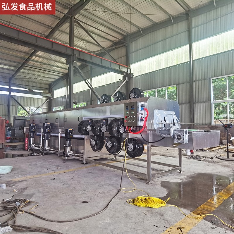 全自动周转筐清洗机超市购物篮清洗设备商用注塑框清洗机潍坊厂家图5