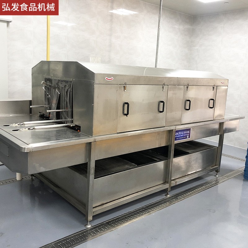 全自动周转筐清洗机超市购物篮清洗设备商用注塑框清洗机潍坊厂家图4