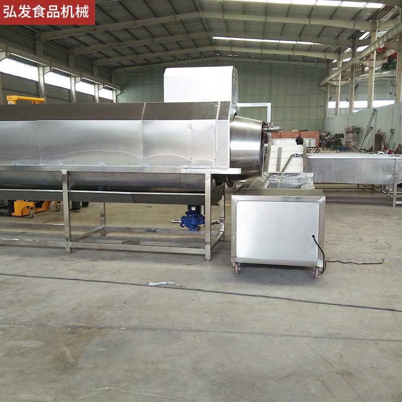 滚筒式食品袋表面清洗设备高压喷淋软包装清洗机 中药材洗药机图3